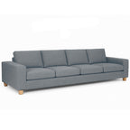 Avoca 4 Seater Fabric Sofa-Chisel