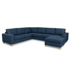 Avoca 6 Seater Fabric Corner Chaise Modular-Ocean