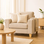 Avoca Fabric Armchair-Driftwood