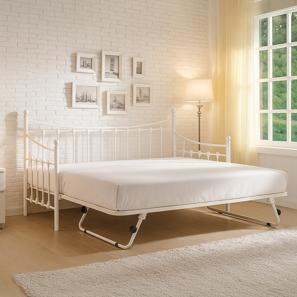 Avon Single Trundle-White