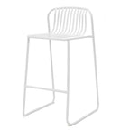 Swiss Bar Stool-White