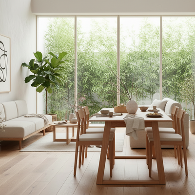 Bondi 2100 Dining Table-Clear Lacquer hover image