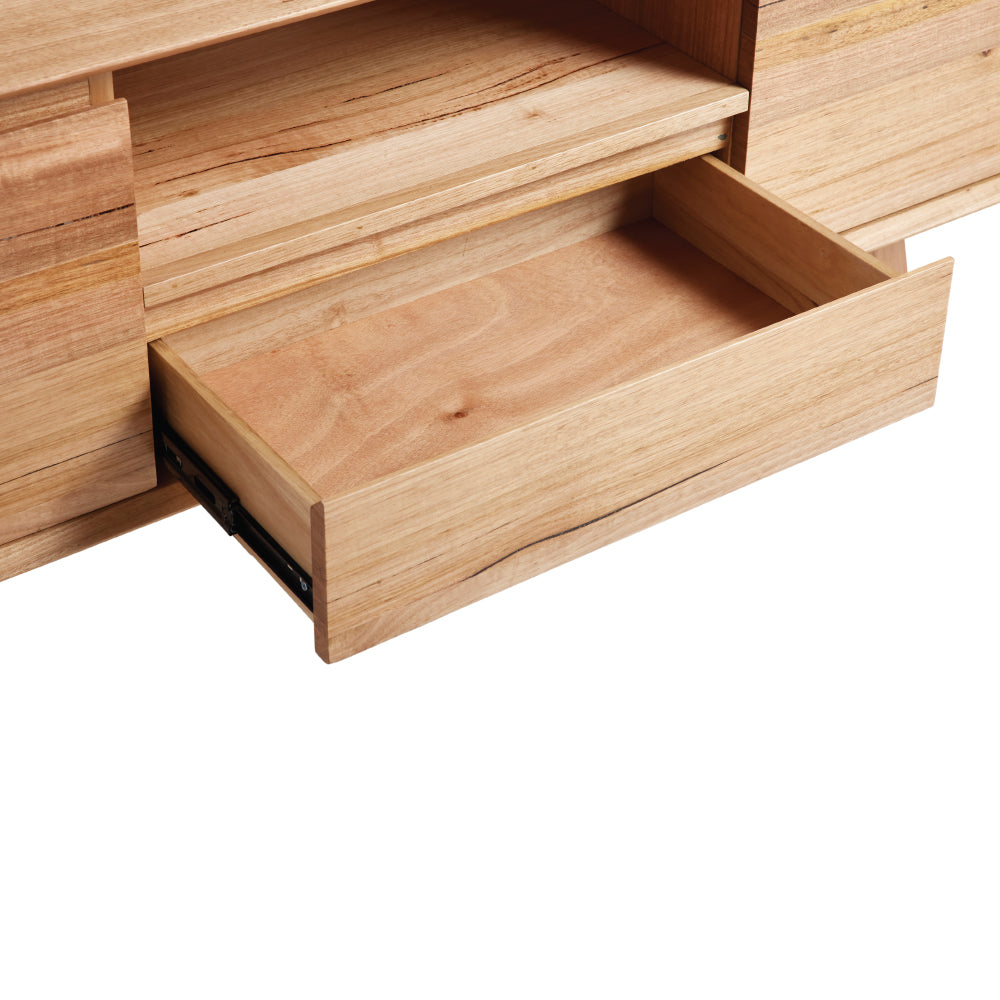 Bondi 1600 Entertainment Unit-Clear Lacquer