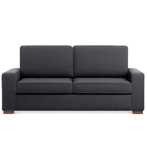 Ballina 2.5 Seater Fabric Sofa-Charcoal