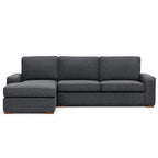 Ballina 4 Seater Trio Fabric Sofa With Chaise