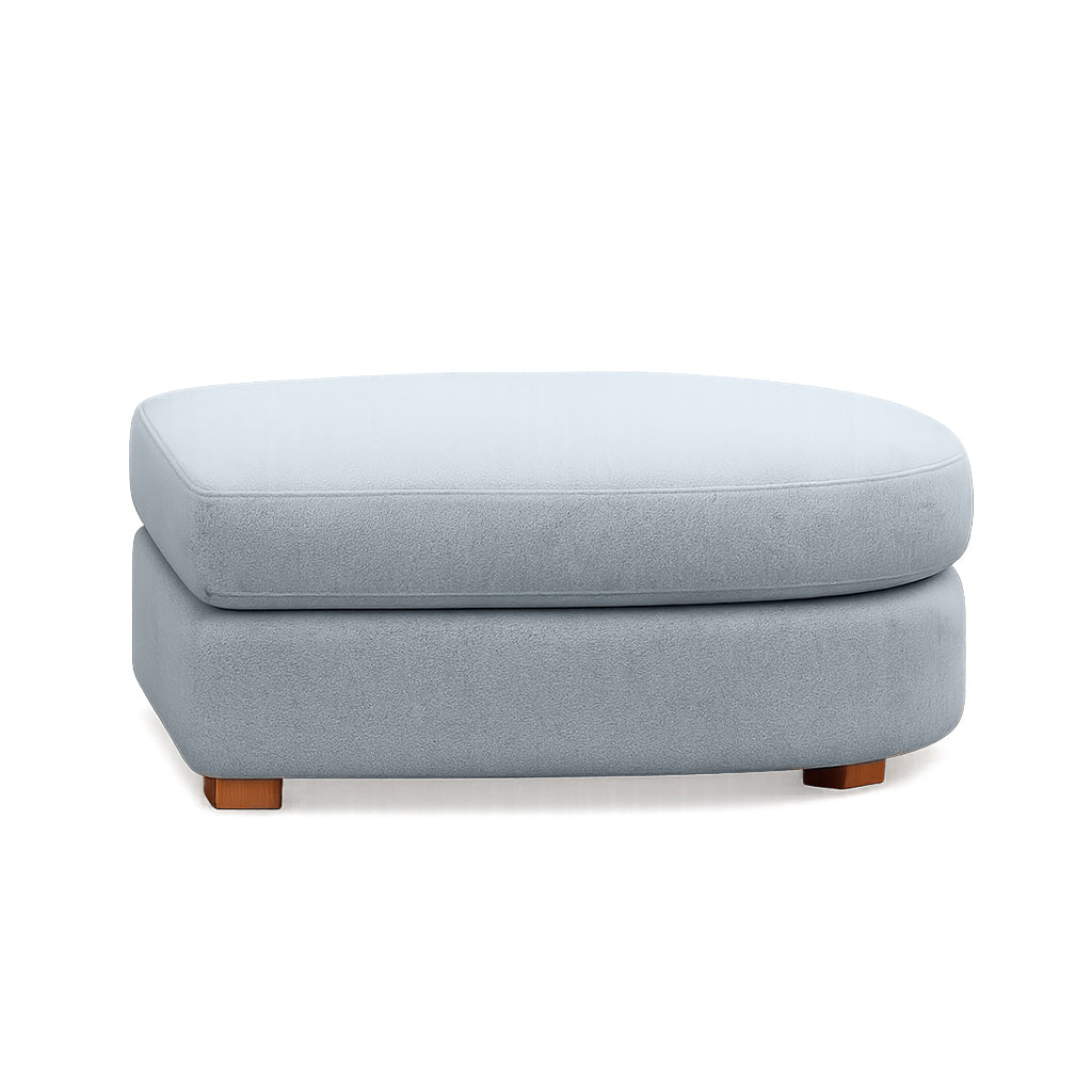Balmain Modular Component D End Ottoman-Mist