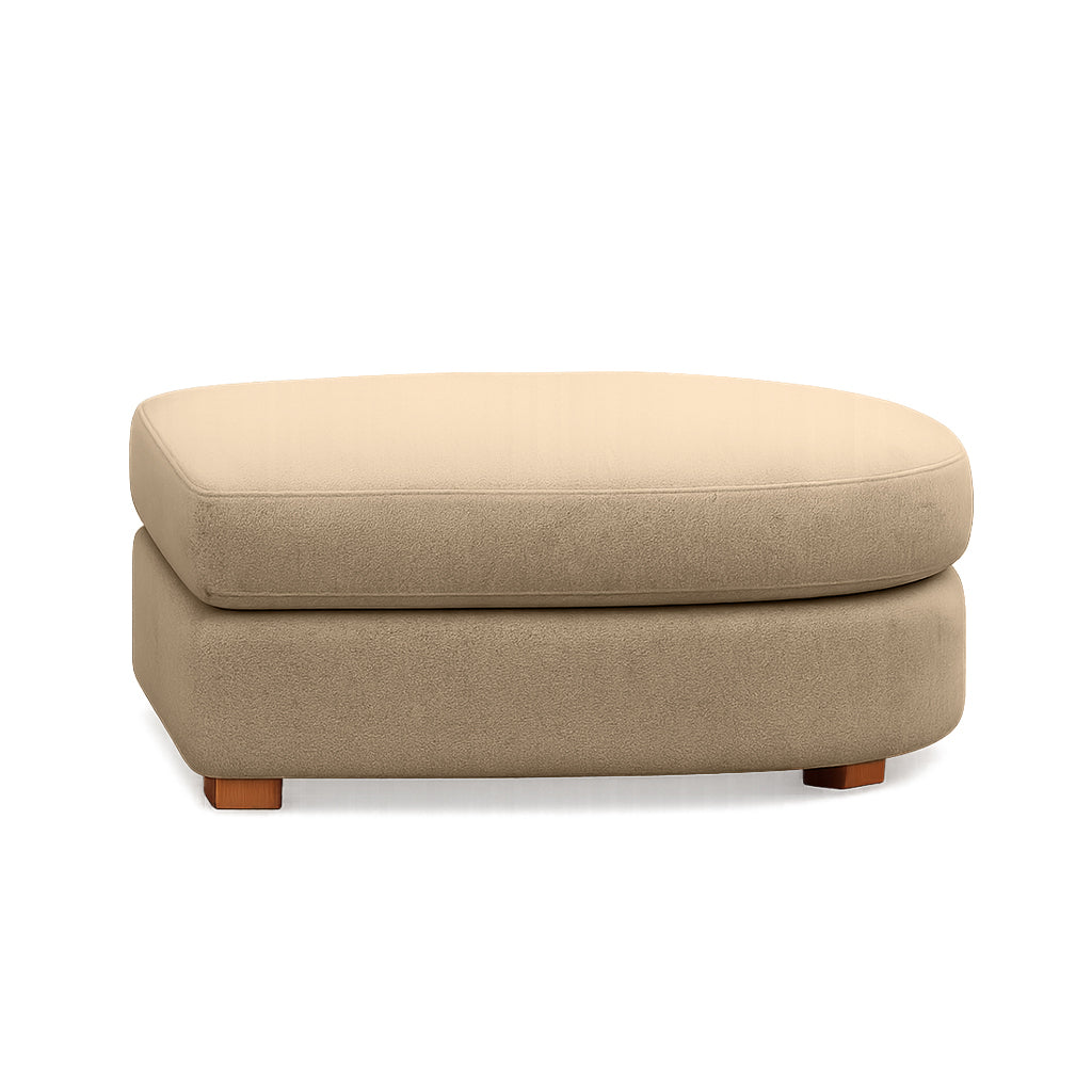 Balmain Modular Component D End Ottoman-Nectar