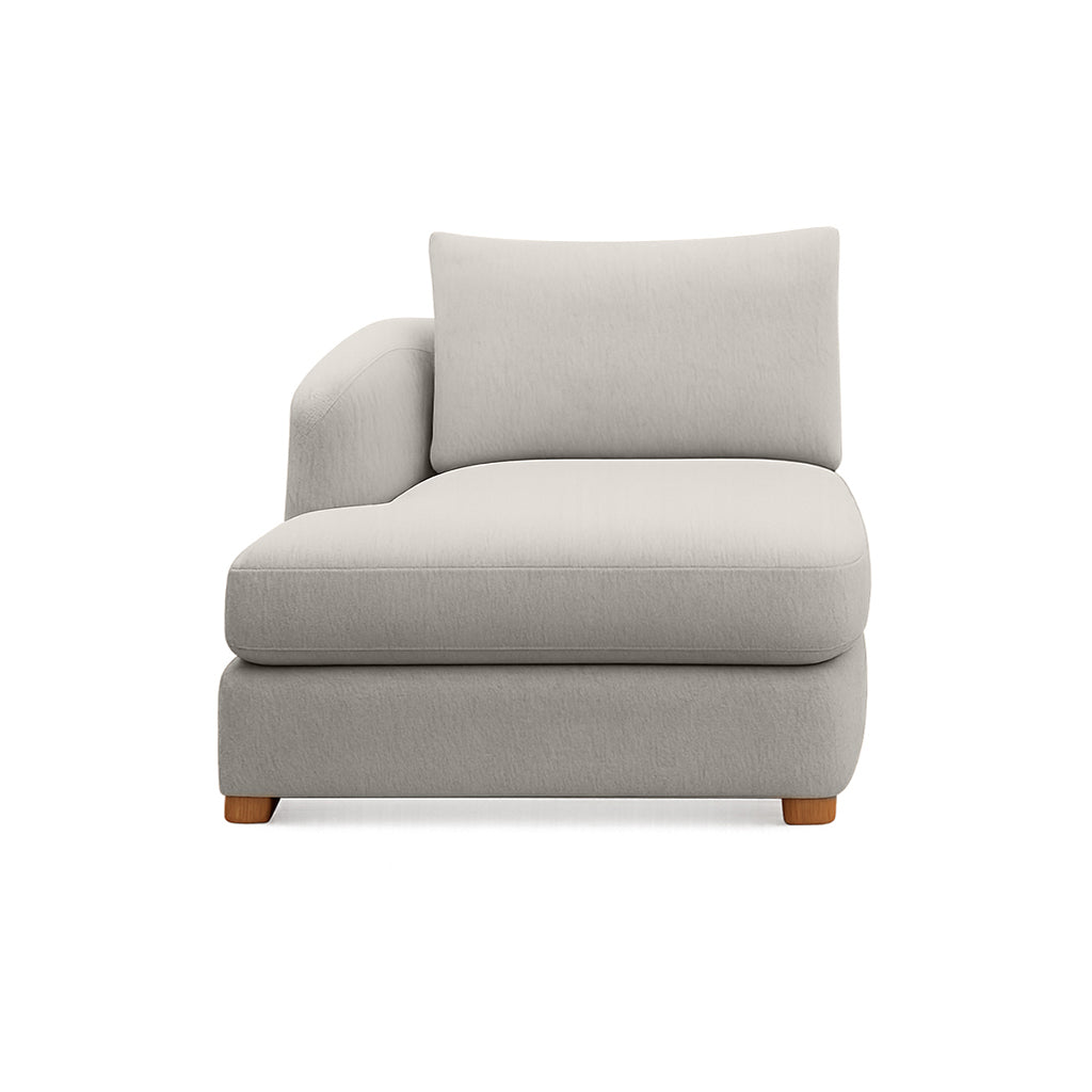 Balmain Modular Component Chaise with One Arm