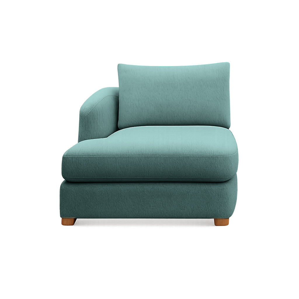 Balmain Modular Component Chaise with One Arm