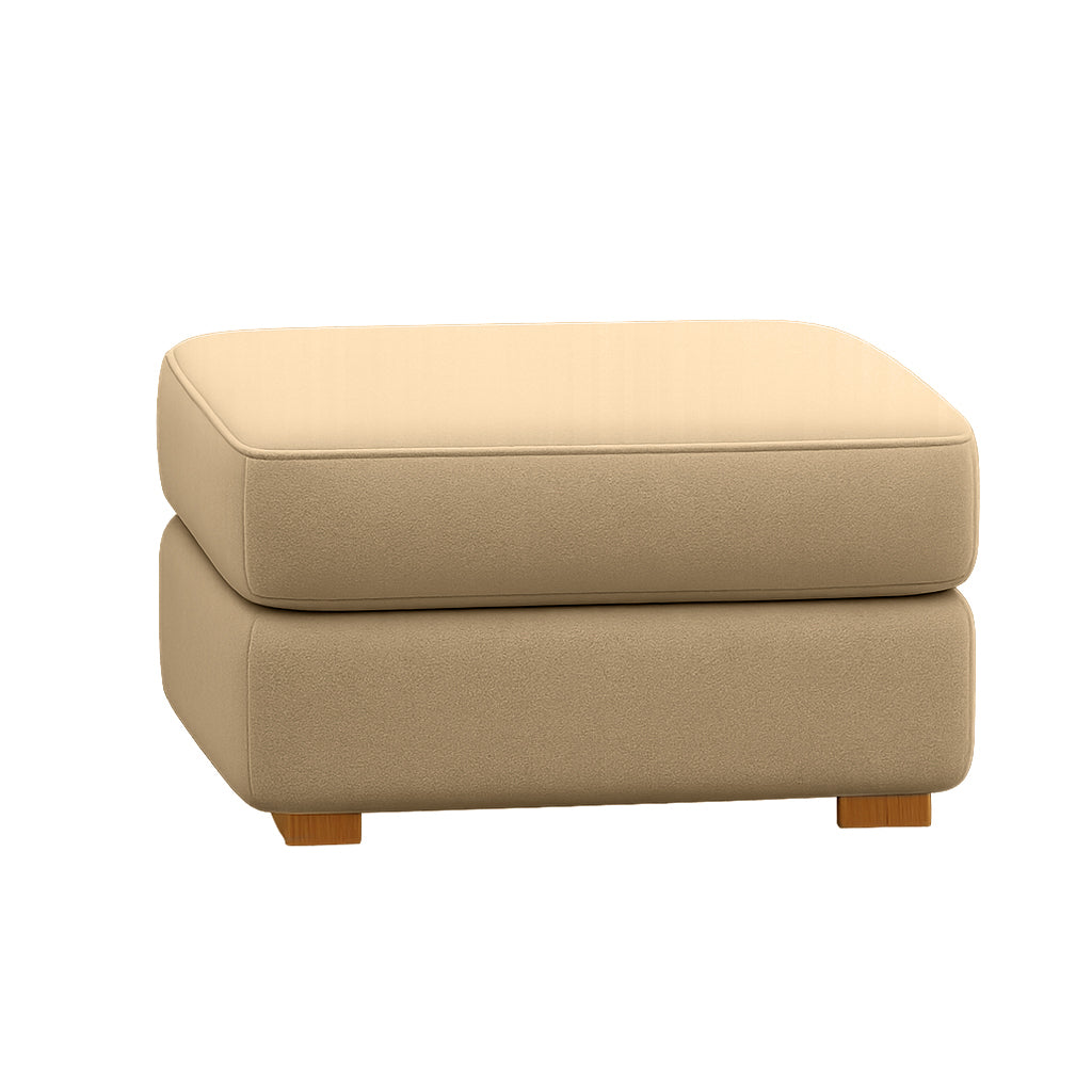 Balmain Modular Component Square Ottoman-Nectar