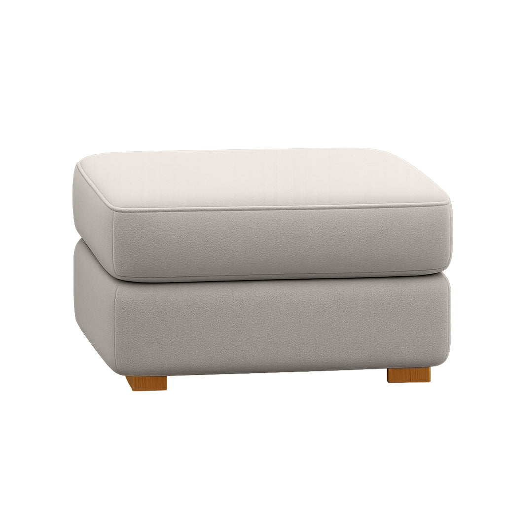 Balmain Modular Component Square Ottoman-Sand