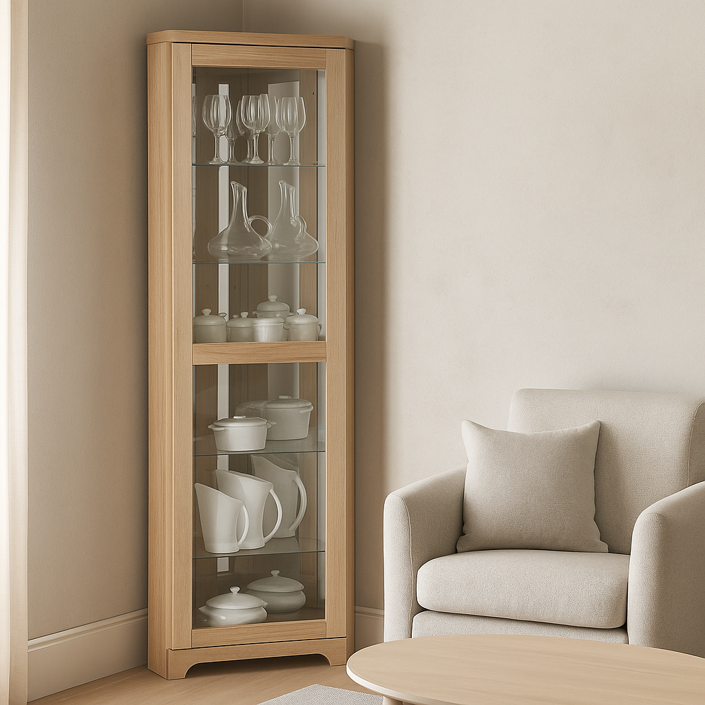 Barossa Corner Display Cabinet