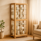 Barossa Display Cabinet Messmate-Clear Lacquer