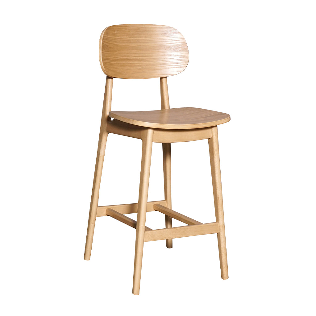 Bergen Bar Stool-Natural