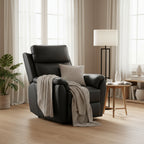 Judy Leather Lift Chair-Black