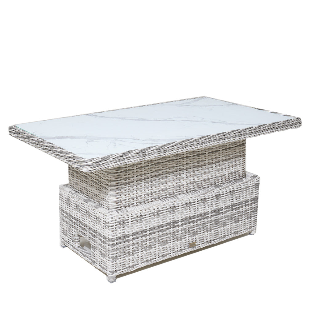 Buenos Aires Up & Down Table Zen White