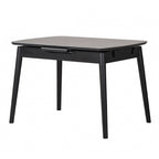 Mila Extension Dining Table 1200 EXT to 1600-Greystone