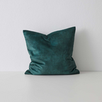 Ava Cushion 50cm x 50cm-Emerald