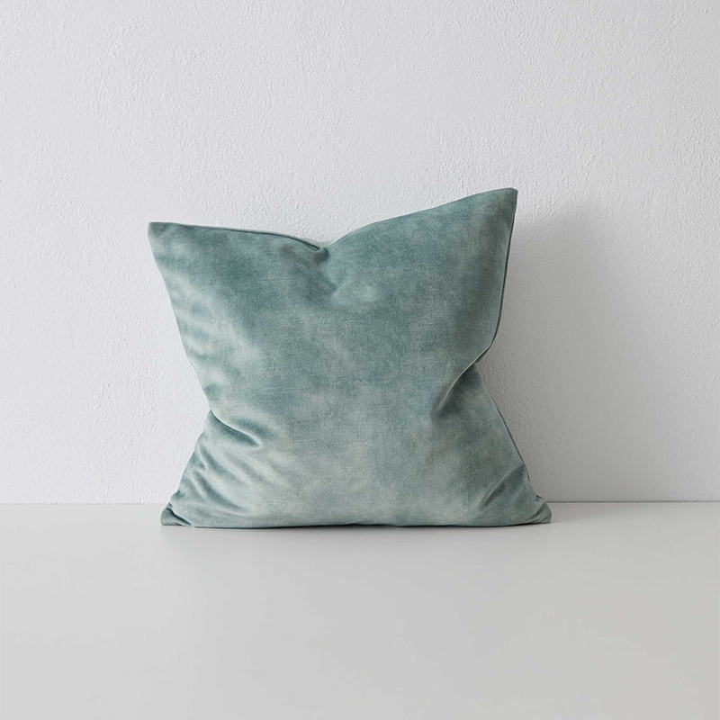 Ava Cushion 50cm x 50cm-Seaglass