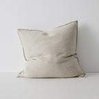 Como European Linen Cushion 60cm x 60cm-Linen