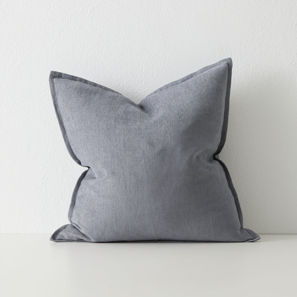 Fiore Cushion 50cm x 50cm-Denim