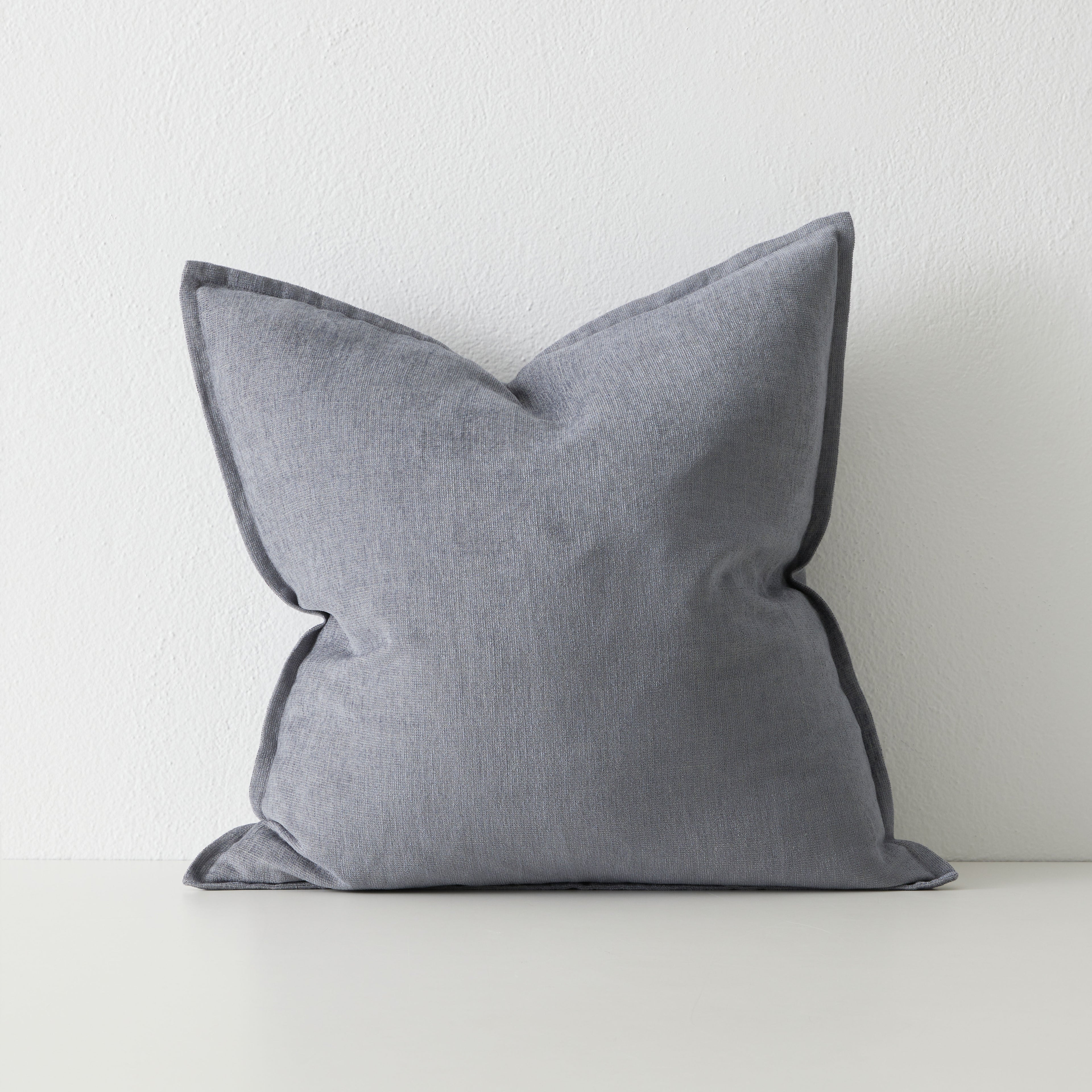 Fiore Cushion 50cm x 50cm-Denim