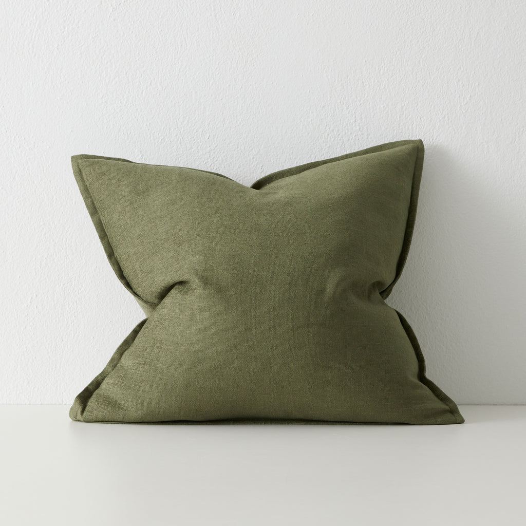 Fiore Cushion 50cm x 50cm-Olive