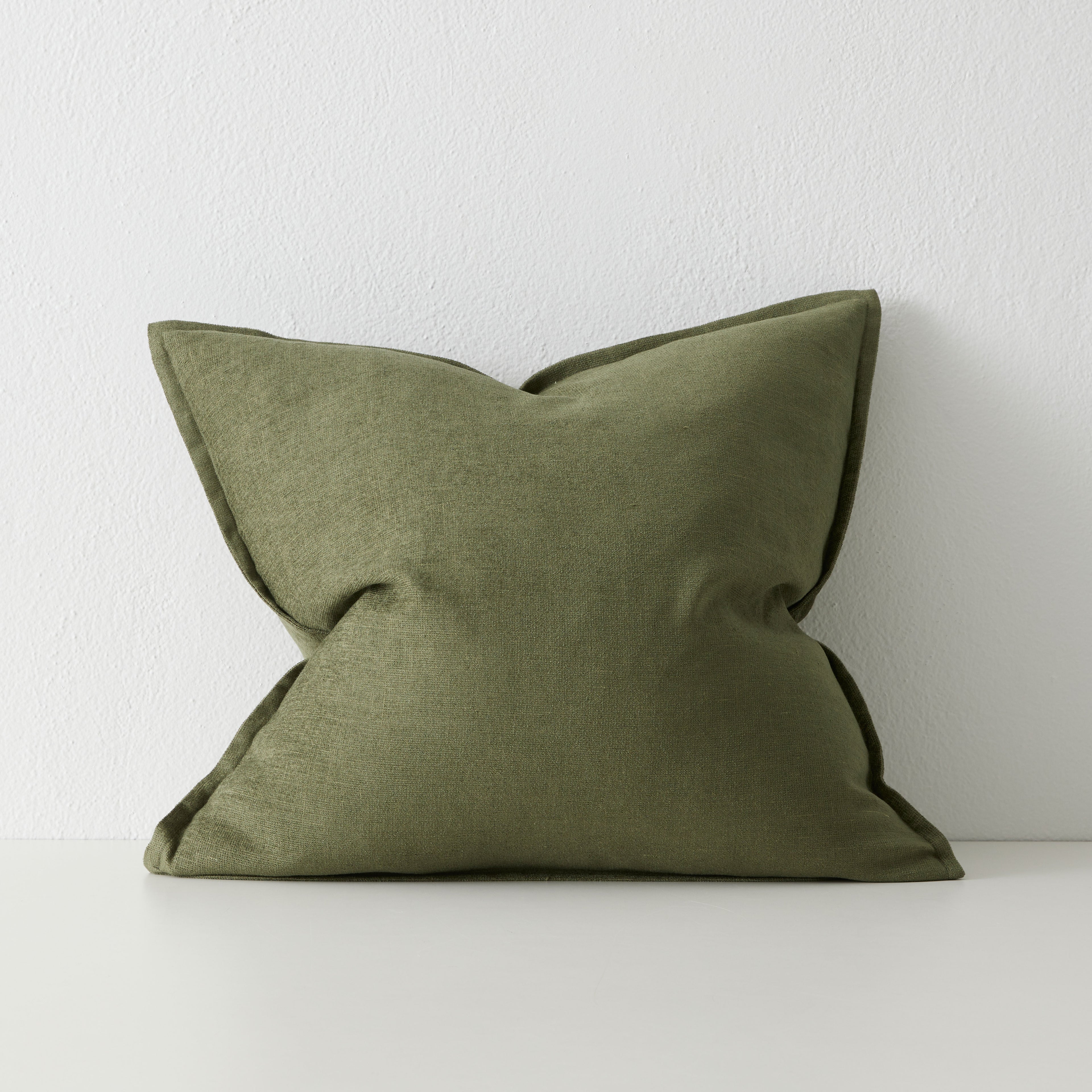 Fiore Cushion 50cm x 50cm-Olive