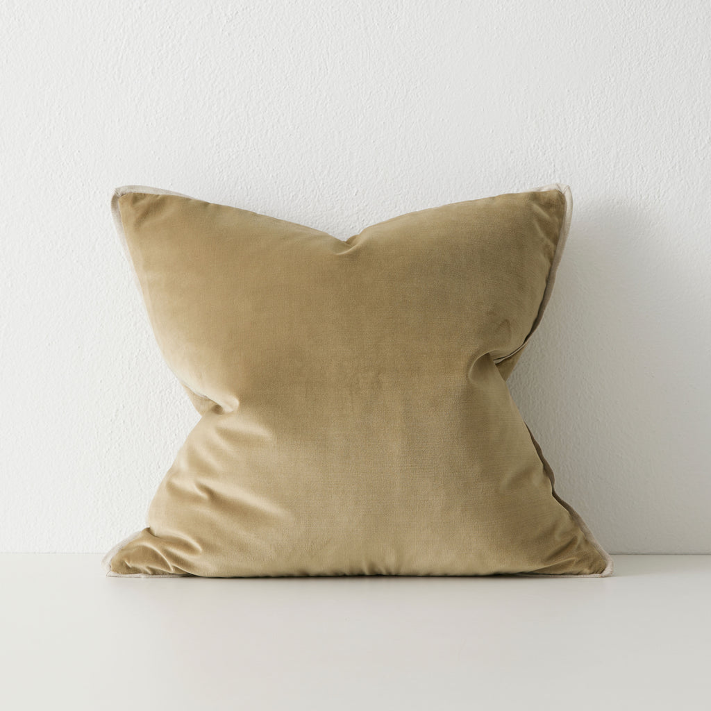 Francesca Cushion 50cm x 50cm-Olive