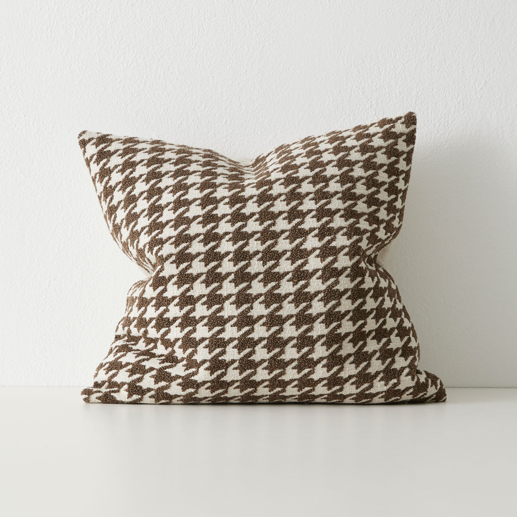 Giovanni Cushion 50cm x 50cm-Cocoa