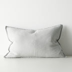Como Rectangular Linen Cushion 60cm x 40cm-Haze