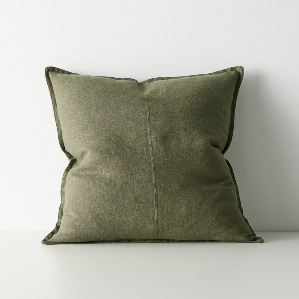 Como Square Linen Cushion 50cm x50cm-Jungle