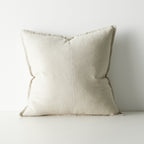 Como Square Linen Cushion 50cm x50cm-Oatmeal