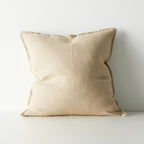 Como Square Linen Cushion 50cm x50cm-Sandstone