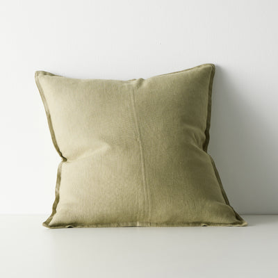 Como Square Linen Cushion 50cm x50cm-Willow