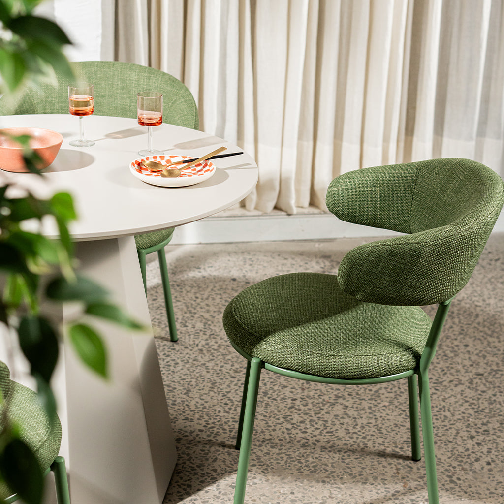 Cannes Dining Chair-Moss