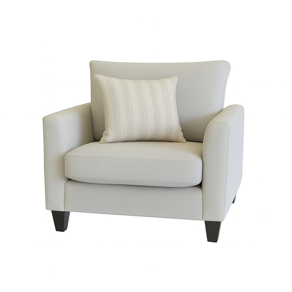 Charlie Armchair Fabric Sofa-Tusk