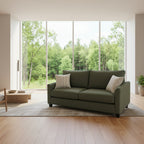 Charlie 2.5 Seater Fabric Sofa-Forest