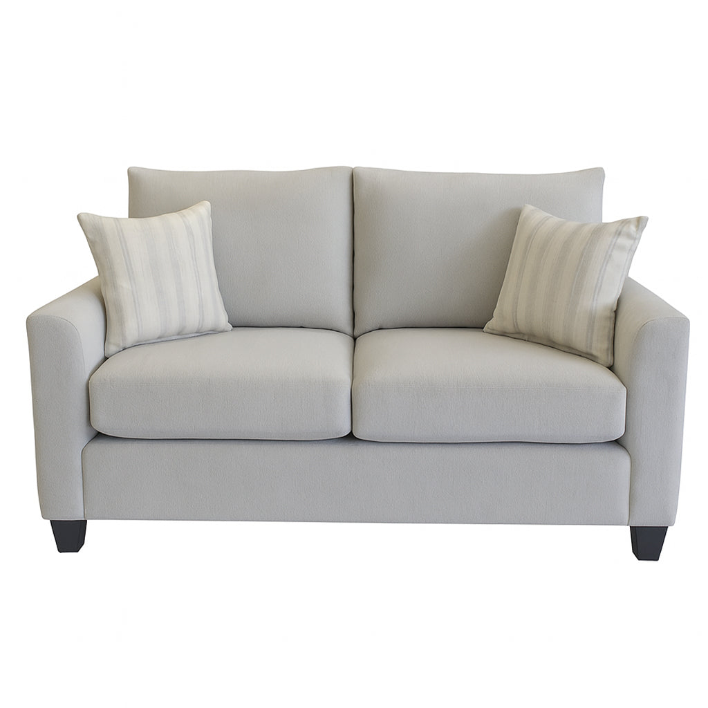 Charlie 2 Seater Fabric Sofa-Tusk