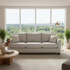 Charlie 3 Seater Fabric Sofa-Tusk