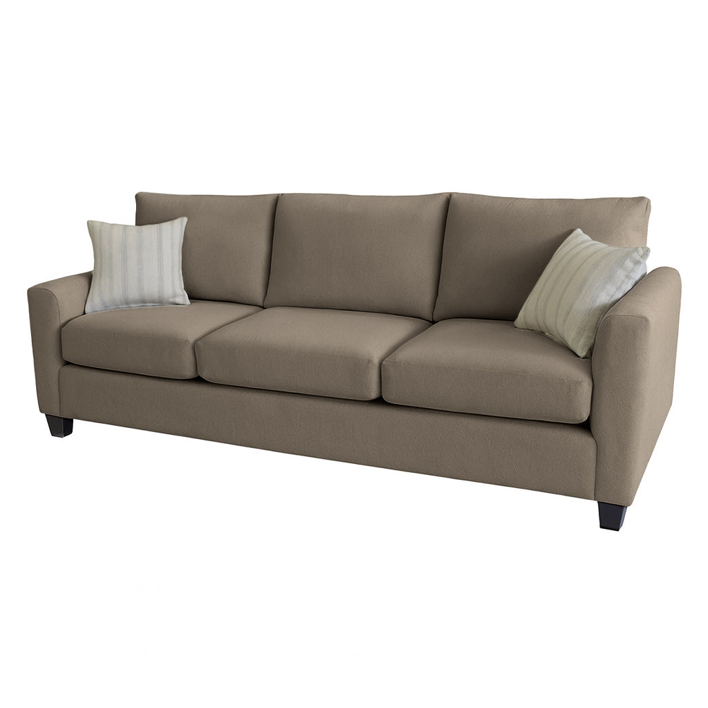 Charlie 3 Seater Fabric Sofa-Wheat