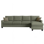 Charlie 4 Seater Chaise Fabric Sofa