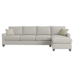Charlie 4 Seater Chaise Fabric Sofa