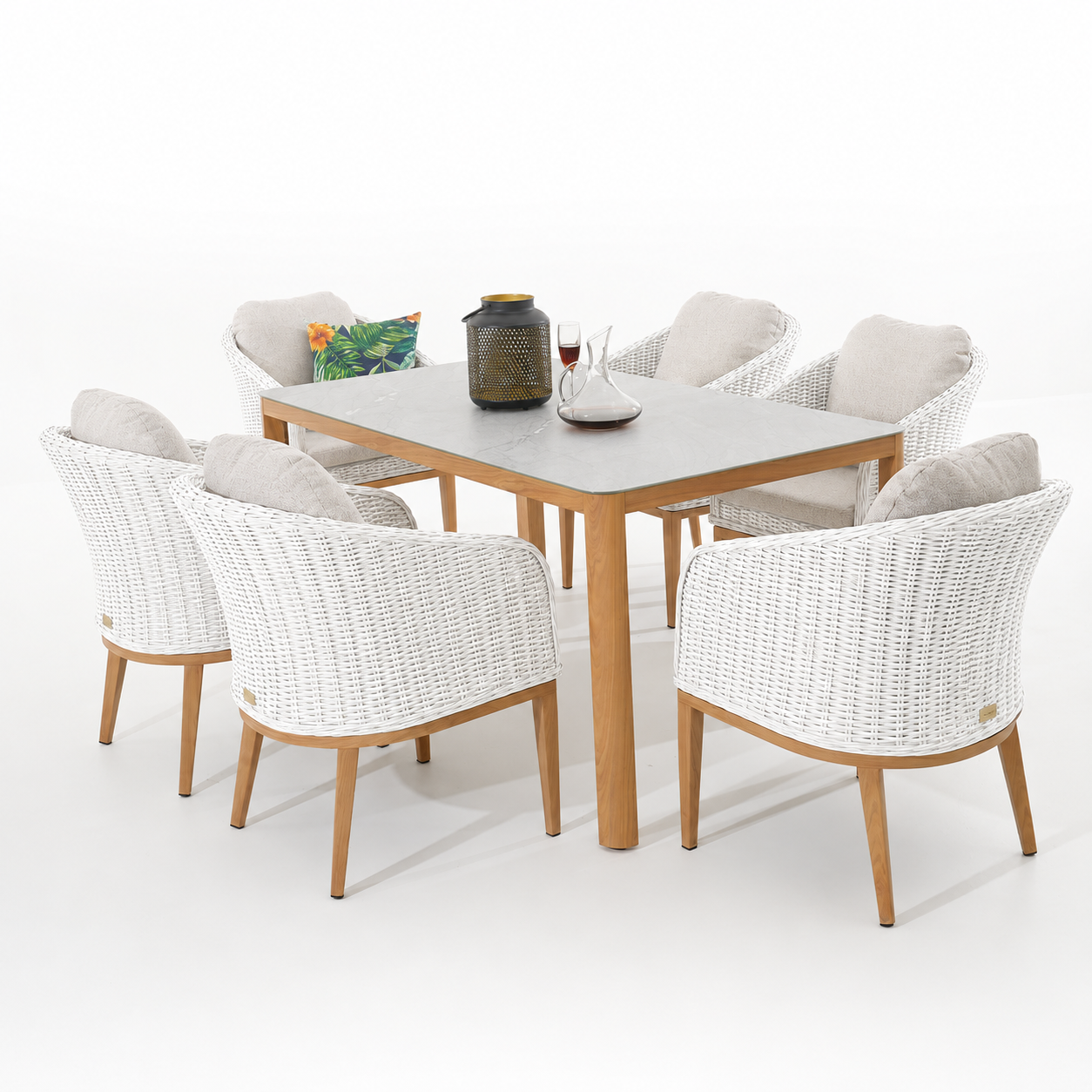 Park Orchards Outdoor 7 Piece Dining Set