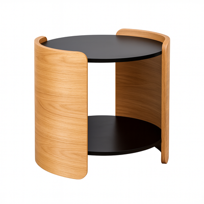 Malmo Lamp Table-Black