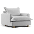 Chloe 1.25 Seater-Alabaster