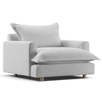 Chloe 1.5 Seater-Alabaster