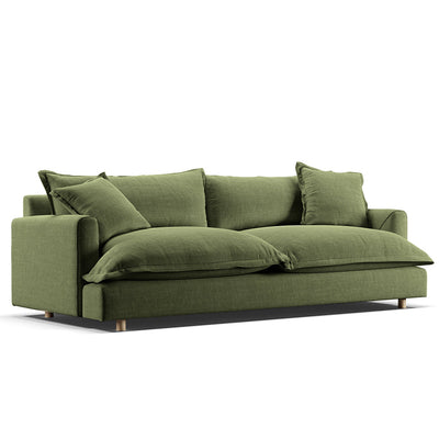Chloe 3.5 Seater-Olive
