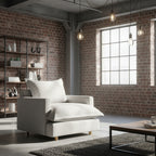 Chloe 1.5 Seater-Alabaster