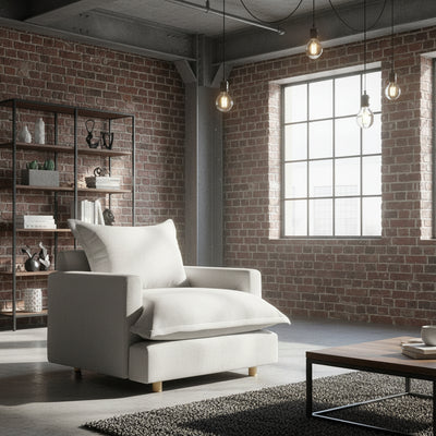 Chloe 1.5 Seater-Alabaster hover image